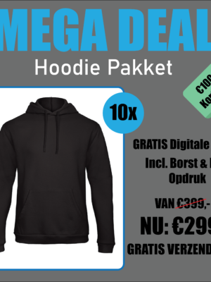 MEGA DEAL 10x Hoodie Pakket