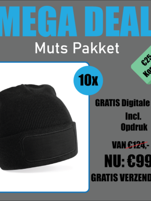 MEGA DEAL 10x Mutsen Pakket