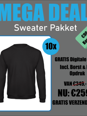 MEGA DEAL 10x Sweater Pakket
